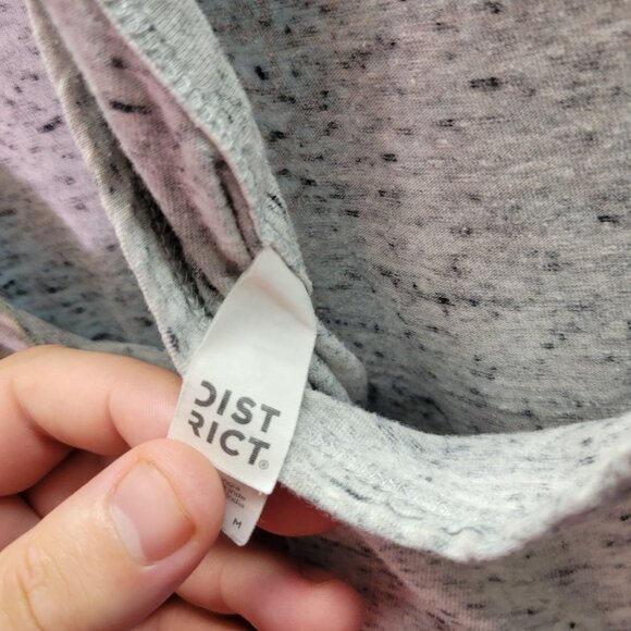 District Womens Mandala Print Tank Top Cross Back M - Picture 8 of 8